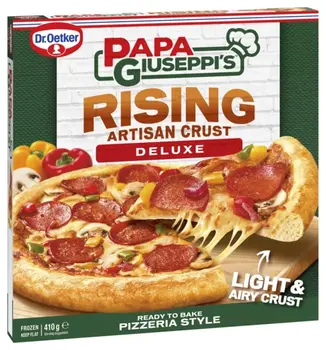 Dr. Oetker Papa Giuseppi’s Rising Artisan Crust Deluxe Pizza