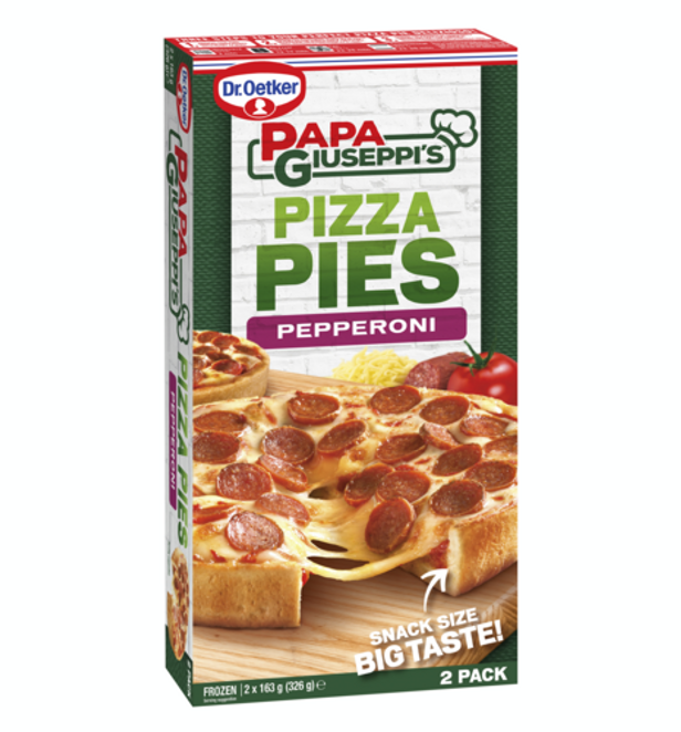 Dr. Oetker Papa Giuseppi’s Pizza Pies Mega Meaty